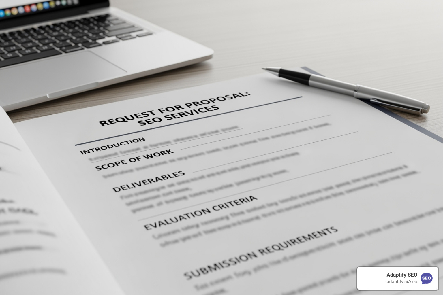 Find the Best SEO Agency with Our RFP Sample